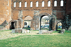 Porta Palatina - zona della