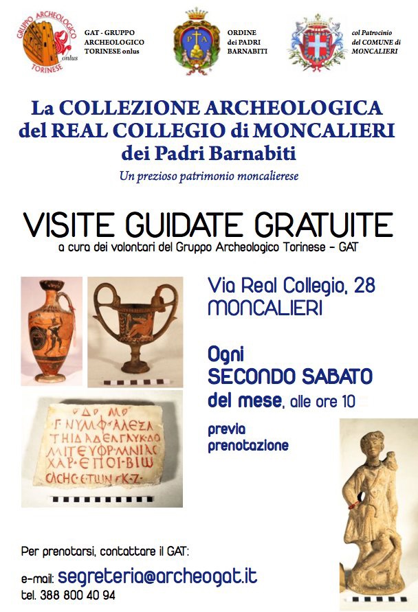 Scopri di più sull'articolo Visita guidata gratuita alla Collezione Archeologica del Real Collegio