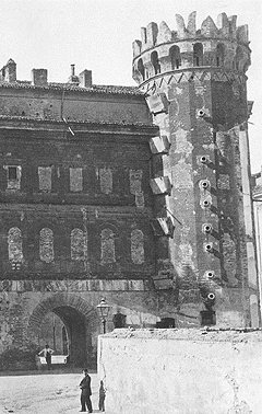 Porta Palatina a fine '800 (part.)