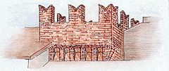 Ricostruzione merlatura
