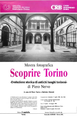 Scoprire Torino - locandina